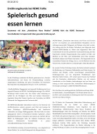 2012.02.00 - Echo - Spielerisch gesund essen lernen - GesErn - Ölde - PKDo Fahle