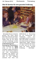 2012.02.04 - Wochenende - Obst und Gemüse für eine gesunde Ernährung - GesErn - Königswinter-Thomasberg - PKW Bock