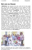2012.06.02 - Generalanzeiger - Bei uns zu Hause - ZaGuG - Königswinter - VoBa Bonn