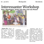 2012.07.04 - Blickpunkt - Interessanter Workshop - Wasser - Bornheim - RGE