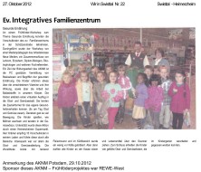 2012.10.27 - Wir in Swisttal - Ev. Integratives Familienzentrum - GesErn - Swisttal-Heimerzheim - RW