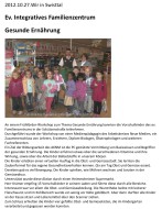 2012.10.27 - Wir in Swisttal - Gesunde Ernährung - GesErn - Swisttal-Heimerzheim - RW