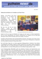 2012.12.20 - pulheimnews.de - Medienarbeit mit Kindern im Vorschulalter zum Thema Wasser - Wasser - Pulheim - RheinEnergie