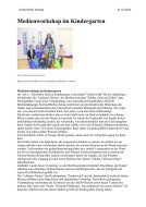 2012.12.21 - Grafschafter Zeitung - Medienworkshop im Kindergarten - ZaGuG - Grafschaft - RB Grafschaft-Wachtberg