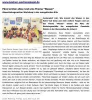 2012.12.21 - koelner-wochenspiegel.de - Pänz lernten alles rund ums Thema Wasser - Wasser - Köln-Junkersdorf - RheinEnergie