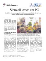 2013.03.21 - Lüttringhausener Anzeiger - Sinnvoll lernen am PC - GesErn - Lüttringhausen - RW