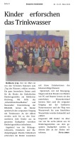 2013.03.27 - Bergisches Handelsblatt - Kinder erforschen das Trinkwasser - Wasser - Bergisch Gladbach - BELKAW