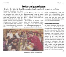 2013.04.16 - Waz - Lecker und gesund essen - GesErn - Heiligenhaus - PKDo Wacket