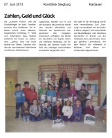 2013.06.07 - Rundblick Siegburg - Zahlen Geld und Glück - ZaGuG - Kaldauen - VoBa Bonn
