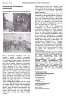 2013.06.20 - Mitteilungsblatt Gemeinde Heddesheim - Tanzende Wassermoleküle im Kindergarten - Wasser - Heddesheim - Kita-Förderverein Heddesheim