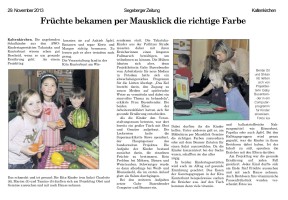 2013.11.29 - Segeberger-Zeitung - Früchte bekamen per Mausklick die richtige Farbe - GesErn - Kaltenkirchen - RN
