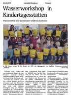 2014.03.26 - Extrablatt-Siegburg - Wasserworkshop in Kindertagesstätten - Wasser - Troisdorf - Stadtw Troisdorf