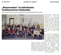 2014.04.19 - Rundblick-St-Augustin - Wasserwelten im katholischen Familienzentrum Niederpleis - WW - Sankt-Augustin - WTV