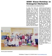 2014.05.03 - Wir Wachtberger - AKNM Wasser-Workshop im Kindergarten Oberbachem - Wasser - Oberbachem - WTV