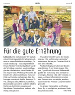 2014.09.24 - Stadt-Spiegel - Für die gute Ernährung - GesErn - Nettetal - PKW-Esch