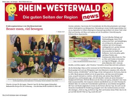 2014.10.07 - Rhein-Westerwald-news - Besser essen viel bewegen - GesErn - Königswinter - PKW-Bock