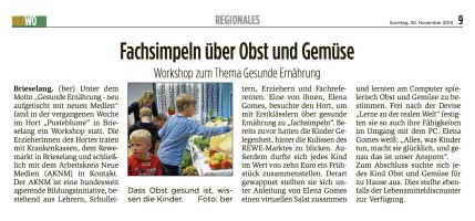 2014.11.30 - BRAWO Falkensee - Fachsimpeln über Obst und Gemüse - GesErn - Brieselang - RO