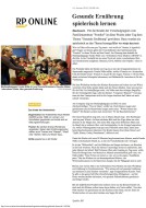 2015.01.14 - rp-online.de - Gesunde Ernährung spielerisch lernen - GesErn - Meerbusch - RW