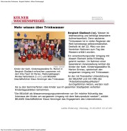 2015.03.31 - kölner-wochenspiegel.de - Mehr wissen über Trinkwasser - Wasser - Bergisch Gladbach - BELKAW