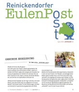 2015.04.01 - Rheinickendorfer EulenPost Nr11 - Gesunde Ernährung in der Kita Kinderland - GesErn - Berlin - RO