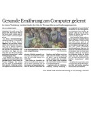 2015.05.05 - Neuss-Grevenbroicher Zeitung Nr.103 - Gesunde Ernährung am Computer gelernt - GesErn - Neuss - RW