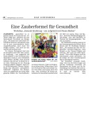 2015.06.27 - General-Anzeiger Bonn - Eine Zauberformel für Gesundheit - GesErn - Bonn - RW