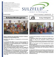 2015.09.10 - Amtsblatt Sulzfeld - Stiftung Volksbank Bruchsal-Bretten finanziert Frühförderworkshop für die Schulanfänger 2015 - ZaGuG - Sulzfeld - VoBa Bruchsal-Bretten