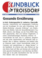 2015.10.10 - Rundblick-Troisdorf KW41 - Gesunde Ernährung - GesErn - Troisdorf - PKW-Kelterbaum