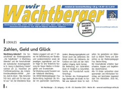2016.12.03 - Wir Wachtberger Nr. 48 - Zahlen Geld und Glück - ZaGuG - Wachtberg-Adendorf - VoBa Bonn