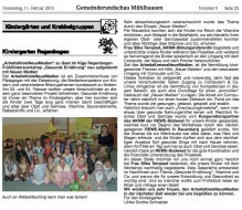 2016.02.11 - Gemeinderundschau Mühlhausen - AKNM zu Gast im Kiga Regenbogen - GesErn - Mühlhausen - RSW