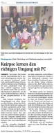 2016.02.23 - Weinheimer Nachrichten - Knirpse lernen den richtigen Umgang mit PC - GesErn - Weinheim - RSW