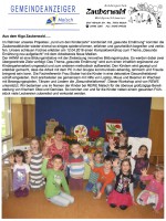 2016.04.21 - Amtsblatt Malsch Nr. 16 - Aus dem Kiga Zauberwald - GesErn - Malsch - RSW
