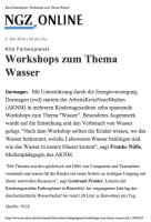 2016.05.09 - rp-online.de - Workshops zum Thema Wasser - Wasser - Dormagen - evd
