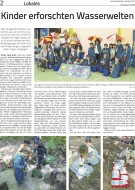 2016.07.02 - Schaufenster Blickpunkt - Kinder erforschten Wasserwelten - WW - Bonn - WTV