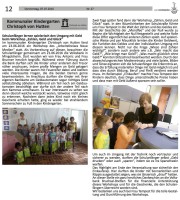 2016.07.07 - Mitteilungsblatt Bad Schönborn - Schulanfänger lernen spielerisch - ZaGuG - Bad Schönborn - VoBa Bruchsal-Bretten