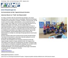 2016.07.08 - ortszeitungen.de - Besuch von Tröpfi - Wasser - Ruppichteroth - WTV