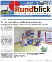 2017.02.17 - Rundblick Siegburg KW07 - 5 mal täglich Obst und Gemüse sind wichtig - GesErn - Siegburg - JBH
