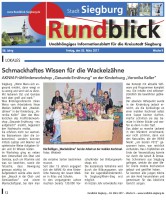 2017.03.03 - Rundblick Siegburg KW09 - Schmackhaftes Wissen für die Wackelzähne - GesErn - Siegburg - JBH