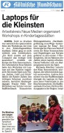 2017.04.19 - Kölnische Rundschau - Laptops für die Kleinsten - ZaGuG - Kerpen - RB Frechen-Hürth