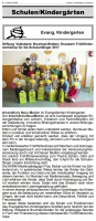 2017.04.27 - Amtsblatt Sulzfeld - Stiftung VoBa Bruchsal-Bretten finanziert Frühförderworkshop für Schulanfänger 2017 - ZaGuG - Sulzfeld - VoBa Bruchsal-Bretten