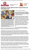 2017.07.03 - Stadtspeigel Gladbeck - Gladbecker Kinder gehen mit der Computermaus auf Einkaufsbummel - GesErn - Gladbeck - RW