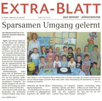 2017.07.26 - EXTRA-BLATT KW30 - Sparsamen Umgang gelernt - Wasser - Troisdorf - Stadtwerke Troisdorf