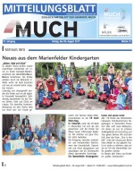 2017.08.04 - Mitteilungsblatt Much Woche 31 - Neues aus dem Marienfelder Kindergarten - ZaGuG - Much - VR-Bank Rhein-Sieg