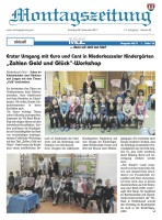 2017.12.02 - Montagszeitung KW48 - Erster Umgang mit Euro und Cent - ZaGuG - Niederkassel - VR-Bank Rhein-Sieg