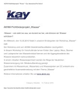 2019.02.12 - kayschool.de - AKNM-Frühförderprojekt Wasser - Wasser - Bonn - WTV