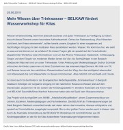 2019.06.26 - belkaw.de - Mehr Wissen über Trinkwasser - Wasser - Bergisch Gladbach - BELKAW