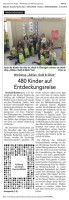 2019.07.31 - Badische Neueste Nachrichten - 480 Kinder auf Entdeckungsreise - ZaGuG - Bruchsal-Bretten - Volksbank Bruchsal-Bretten