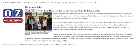 2019.09.29 - Onlinezeitung - Kinder dieser Welt - GesErn - Pulheim - RB Frechen-Hürth