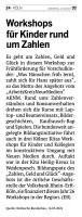 2022.05.12 - Kölnische Rundschau - Workshops für Kinder rund um Zahlen - ZaGuG - Köln - VoBa Rhein-Erft-Köln eG